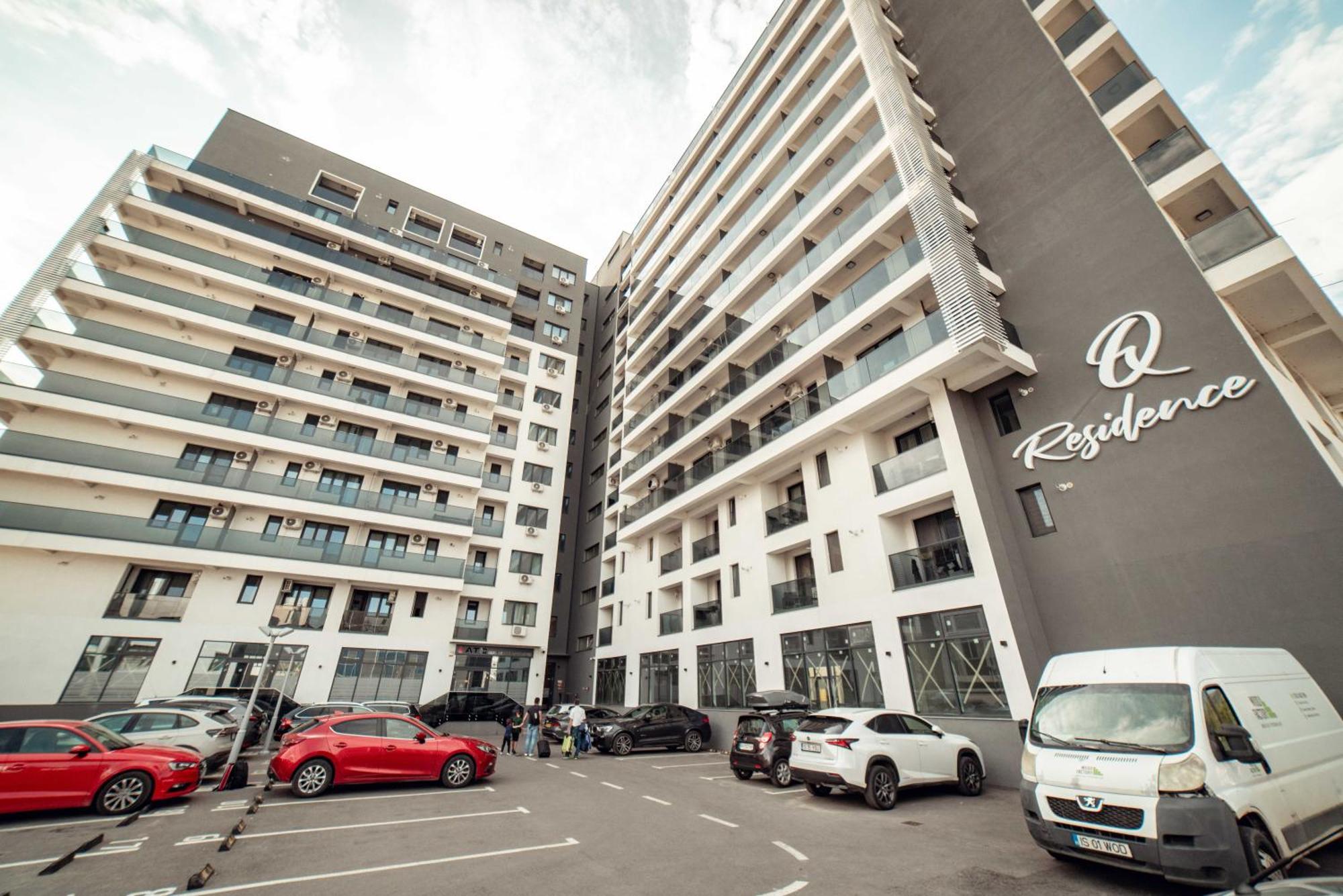 Cozy Apartments At Q Residence - Palas Mall 이아시 외부 사진